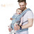 Baby - Carrier, 6-in-1 Baby Carrier With Waist Stool-, Fruiteam Baby Carrier With Hip Seat For Breastfeeding, One Size Fits All - Adapt To Newborn, Infant & Toddler (blue)