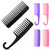 Hequsigns 6 Pcs Shower Comb Set, Hook Comb, Wide Tooth Comb, Hair Comb Brush For Women Curly, Wet, Dry, Long, Thick Hair