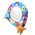 Cartoon Baby Mirror For Car And Most Stable Backseat Mirror With Premium Matte Finish Safe, Secure And Shatterproof