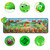 Growsly Baby Musical Crawling Animal Mat, Kids Dinosaur Piano Carpet Playmat, Infant Educational Music Toy For Boys Girls