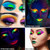 24 Color Rainbow Eyeshadow Palette - Professional Makeup Matte Metallic Shimmer Eye Shadow Palettes Bright Vibrant Colors Shades Cosmetics Set