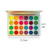 24 Color Rainbow Eyeshadow Palette - Professional Makeup Matte Metallic Shimmer Eye Shadow Palettes Bright Vibrant Colors Shades Cosmetics Set