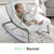 Ingenuity Keep Cozy 3-in-1 Baby Bouncer Seat & Infant To Toddler Rocker - Spruce (unisex)