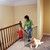 Kidco G2000 Safeway Stair Top Quick Release Baby Gate, 42.5x30.5 In, White