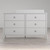 Little Seeds Rowan Valley Arden 6 Drawer Grey Changing Dresser
