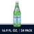 New S.pellegrino Sparkling Natural Mineral Water 16.9 Fl. Oz. (24 Pk)