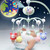Ounona Musical Baby Crib Mobile Toy Toddler Bed Bell With Animal Rattles Projection Cartoon Early Learning Toys (green Pig)