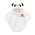 Hemoton 1pc Baby Bath Towel With Hood Lovely Panda Shower Towel Cotton Bath Bathrobe