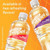 Propel Immune Support With Vitamin C + Zinc, Lemon Blackberry & Orange Raspberry Variety Pack, 24oz Bottles, Pack Of 12