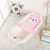 Reinforced Bear Bath Net Baby Bath Rack Baby Bath Bed Baby Bath Net Pocket Large Cross Bath Net (pink)