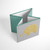 Bacati - Elephants Nursery Storage Items, Mint/yellow/grey