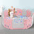 Costway 14-panel Baby Playpen Kids Activity Center Playard W/music Box