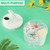 2pcs Baby Outdoor Food Milk Powder Storage Container