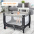 Gymax Portable Baby Playard Playpen Nursery Center W/ Mattress Foldable Design Grey