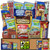 Fun Flavors Box Healthy Vegan Snacks Care Package - 20 Snacks Variety Assortment Of Protein Bars, Oats, Fruit Snacks, Protein Snack Gift Box
