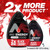 Mio Energy Black Cherry Sugar Free Water Enhancer With 2x More, 3.24 Fl Oz Big Bottle