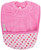Silly Billyz Snuggly Premium Cotton Towel Toddler Bib With Pocket (pink)