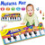 Mersariphy Baby Music Mat Children Crawling Piano Carpet Educational Musical Toy Kids Gift