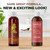 Moroccan Argan Oil Shampoo For Dry Hair - Sulfate Free Curly Hair Shampoo For Thinning Hair Care And Color Treated Hair - Moisturizing Volume Shampoo For Men And Women 8 Fl Oz