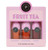 Profusion Cosmetics I Heart Boba Fruit Tea 3 Pc Water Lip Tint 0.63 Oz