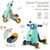 2 In 1 Baby Sit To Stand Learning Walker With Lights And Sounds-green