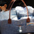 Lzndeal Foldable Felt Storage Bag Baby Diaper Caddy Organizer Car Travel Bag Nursery Basket