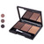 Kinzd 3 Colors Eyebrow Powder With Brush Mirror Long Lasting Sweat-proof Cosmetic