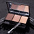 Kinzd 3 Colors Eyebrow Powder With Brush Mirror Long Lasting Sweat-proof Cosmetic