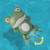 Pwfe Bath Toys For Baby, Clockwork Frog(green Frog)