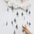 Pendant Toy Baby Crib Nursery Accessories Mobile Hanging Props Cloud Raindrop Pink