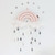 Pendant Toy Baby Crib Nursery Accessories Mobile Hanging Props Cloud Raindrop Pink