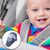 Stroller Rain Cover, Universal Stroller Wind Dust , Waterproof, Windproof Protection, Protect From Dust Snow, Baby Travel - Dark Blue