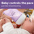 Philips Avent Natural Baby Bottle With Natural Response Nipple, Purple Baby Gift Set Scd837/01