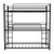 Aukfa Triple Bunk Bed - Metal Twin Size Bed Frame For Teens - Black