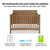 Davinci Anders 4 In 1 Convertible Crib In Hazelnut