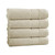 Bergamo 4 Piece Spun Loft Bath Sheets With Twill Weaving The Urban Port, Cream
