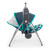 Fisher-price On-the-go Baby Swing With 6 Swinging Speeds And Canopy, Blue Check
