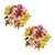 Pretty Little Lillies Bouquet With Burlap - Fresh Cut - 2 Pack