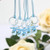 Balsacircle 12 Light Blue Plastic Mini Baby Pacifiers Party Favors Diy Baby Shower Accessories