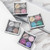 Pretty Comy 4 Colors Diamond Shimmer Glitter Eyeshadow Palette Eye Shadow Pigmented Cosmetic Makeup Powder Long Lasting