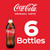Coca-cola Soda Soft Drink, 16.9 Fl Oz, 6 Pack