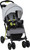 Babideal Flash Standard Stroller With Storage, Gray Ombre