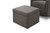 Carter's Adrian Storage Glider And Ottoman, Charcoal