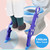 Imountek Portable Baby Toddler Soft Toilet Chair Ladder Kids Adjustable Safety Potty Training Seat, Toilet Training Seat Toddlers Potty Seats,blue Purple