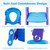Imountek Portable Baby Toddler Soft Toilet Chair Ladder Kids Adjustable Safety Potty Training Seat, Toilet Training Seat Toddlers Potty Seats,blue Purple