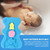 Nuolux Baby Bath Sponge Support Infant Bath Cushion Comfy Skid Proof Bathing Mat