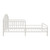 Little Seeds River Metal Toddler Bed, White