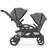 Contours Options Elite V2 Double Tandem Stroller, Gray, Unisex