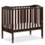 Dream On Me, 2 In 1 Folding Portable Crib Espresso
