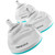 Nanobebe Transition Bottle Three-pack – Teal